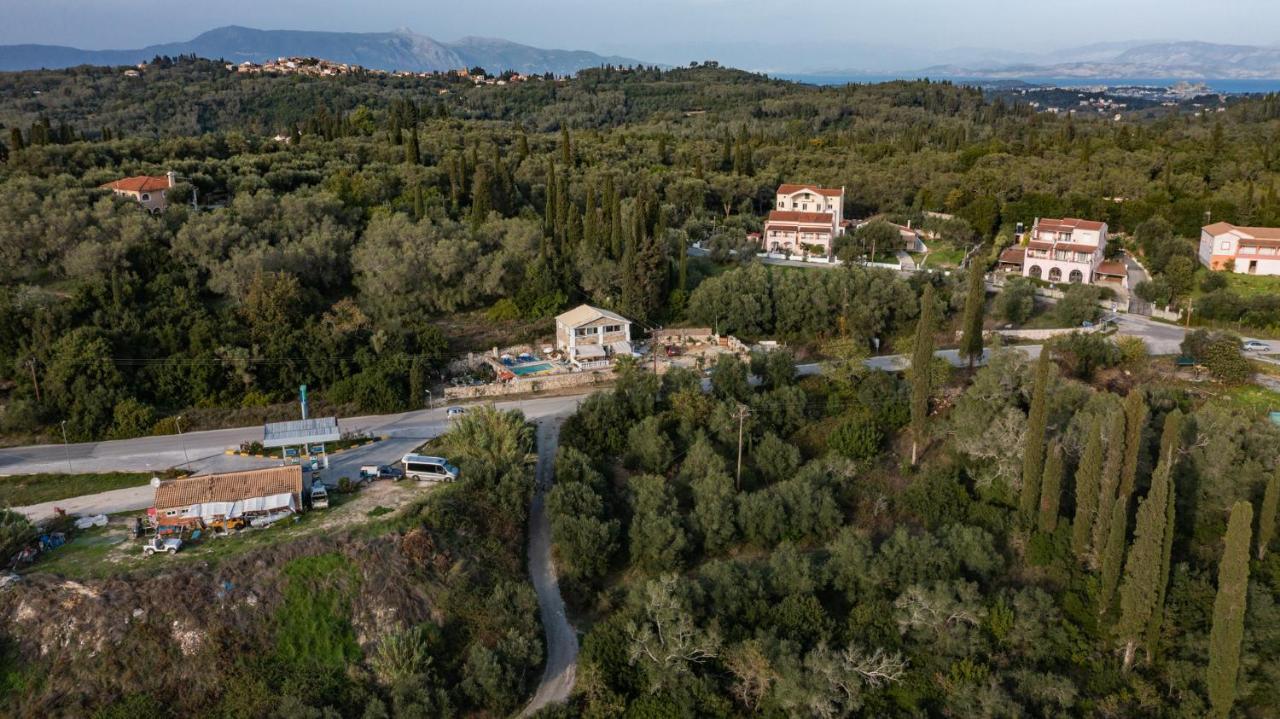 Вілла Stelios Stone House Sinarades Kouramades Екстер'єр фото